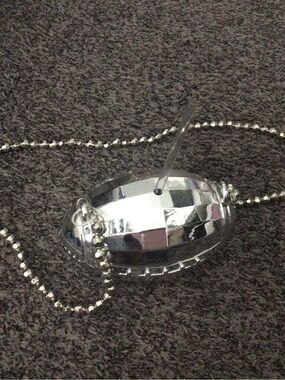 Silver Metallic Football cup